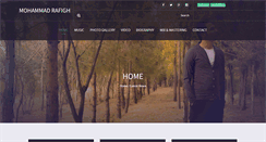 Desktop Screenshot of mohammad-rafigh.com
